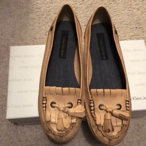 Calvin Klein Melody Vegan Leather Loafers